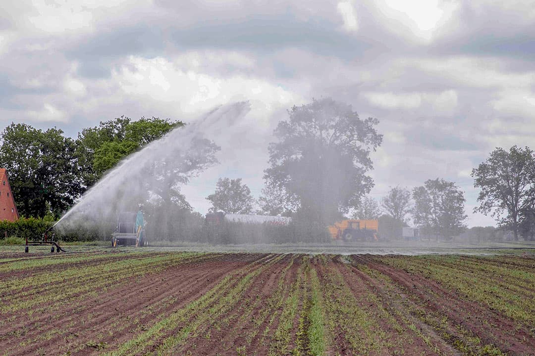 Nedersaksen loopt in Duitsland voorop wat beregening betreft. - Foto: Koos van der Spek