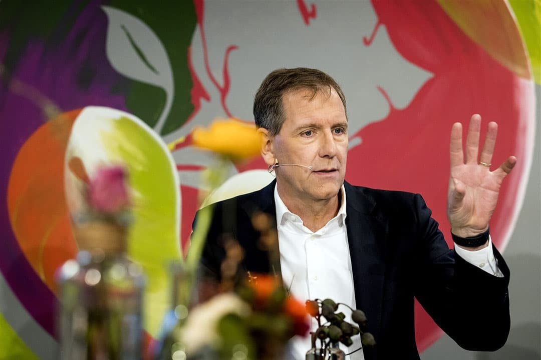 Topman Wiebe Draijer van de Rabobank. - Foto: ANP
