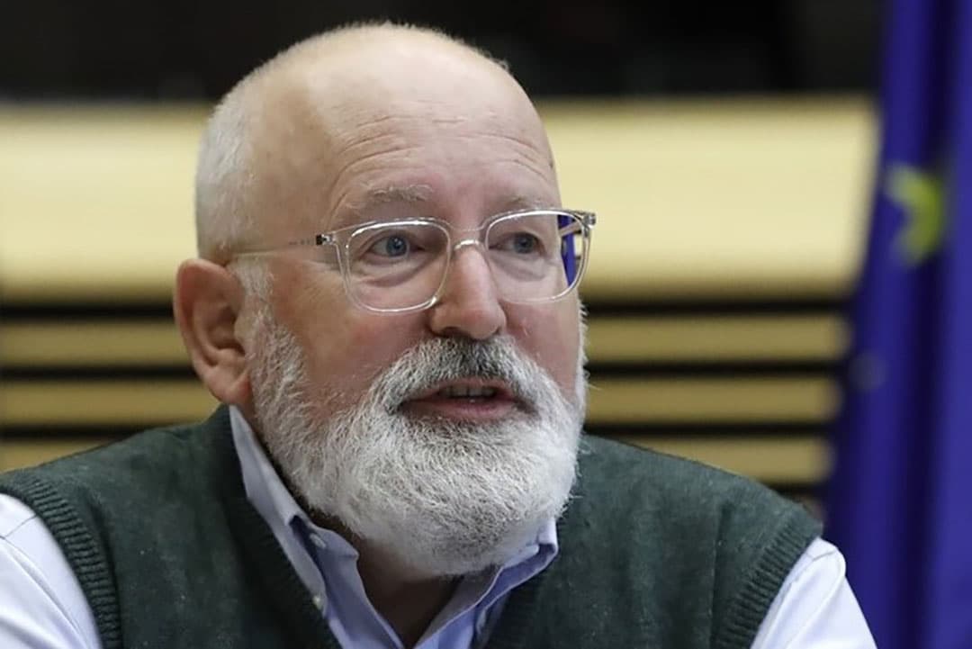 Europees commissaris Frans Timmermans. - Foto: ANP