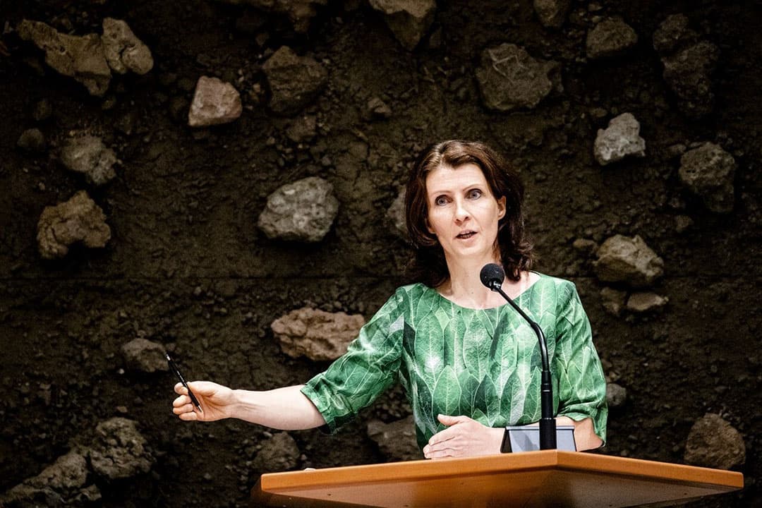 Esther Ouwehand is sinds november 2006 Kamerlid voor de Partij voor de Dieren en sinds oktober 2019 fractievoorzitter in de Tweede Kamer. - Foto: ANP