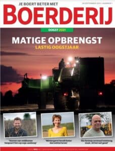 Cover oogstnummer Boerderij. - Afbeelding Misset