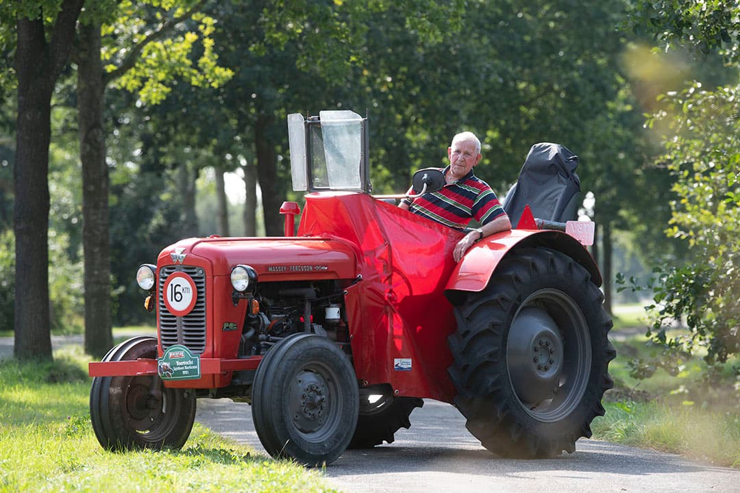 Jan Wassenaar uit Surhuisterveen (Fr.). - Foto's: Mark Pasveer