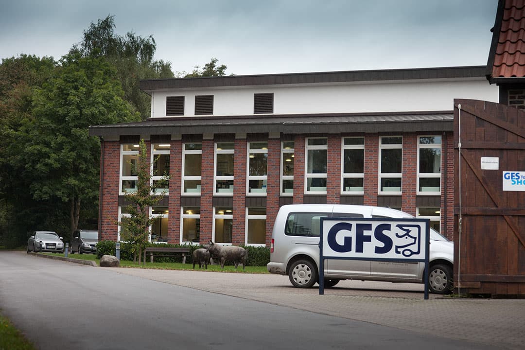 Hoofdkantoor van GFS in Noordrijn-Westfalen, Duitsland. - Foto: Joris Telders