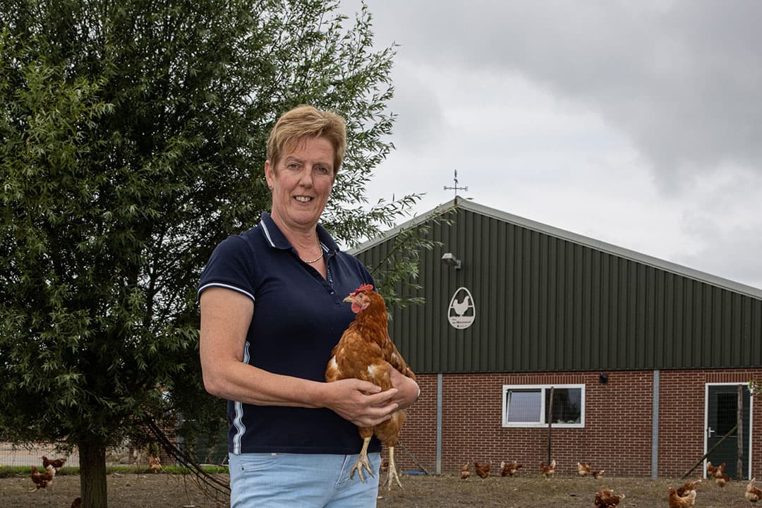 Carla de Bruijckere-Vercraeije (58) heeft samen met haar man in het Zeeuws-Vlaamse Aardenburg een akkerbouw- en pluimveebedrijf. - Foto's: Peter Roek