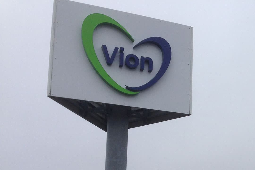 Vleesconcern Vion verlaagt zijn basisprijs voor vleesvarkens deze week met 6 cent naar € 1,40 per kilo geslacht gewicht.  - Foto: Misset