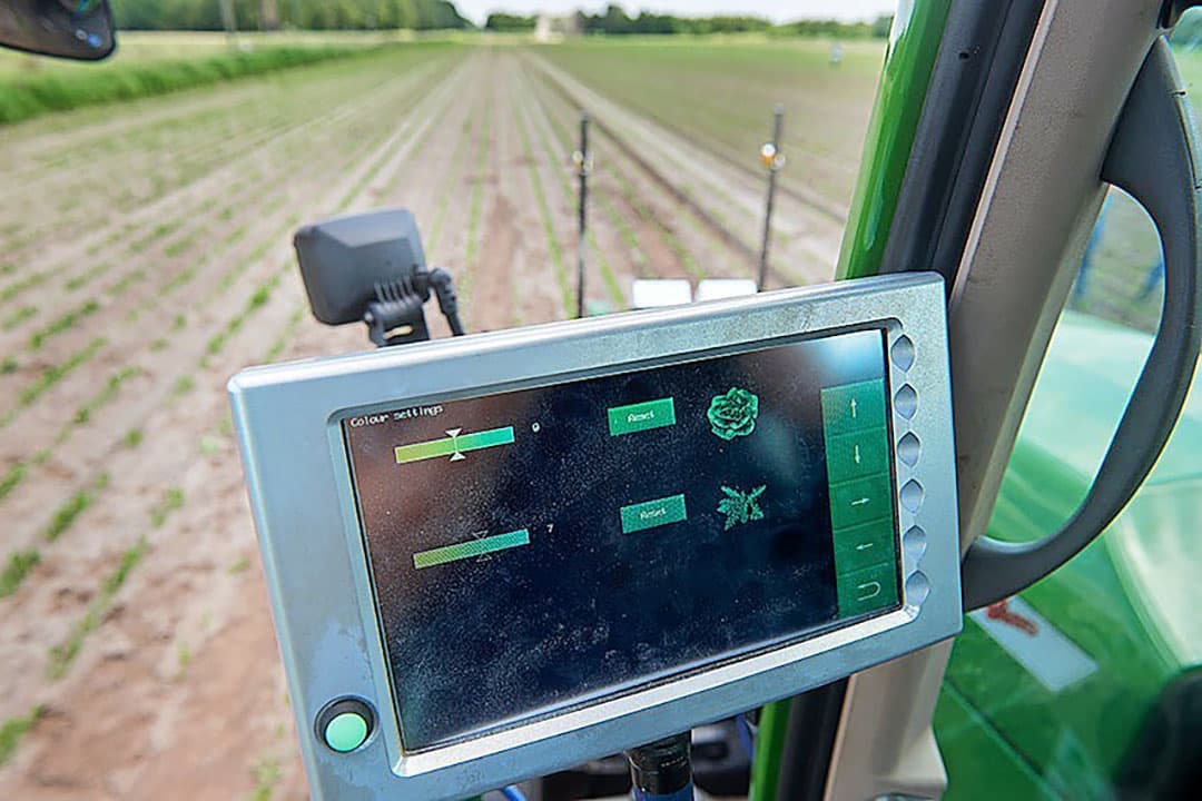 Software voor spot spraying. - Foto: Van Assendelft Fotografie