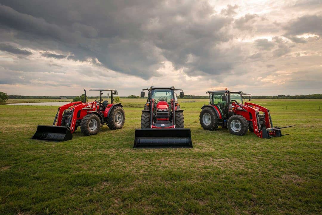 De verkoop van trekkers door Agco (bijvoorbeeld die van Massey Ferguson) groeide in West-Europa in het eerste half jaar met 27%. - Foto: Agco