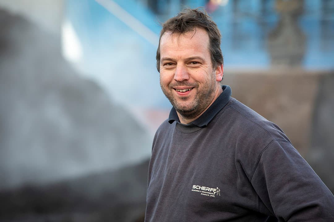 Jan Scherff: "Vloeibare mestverwerking is ten dode opgeschreven met het huidige beleid." - Foto: Anne van der Woude