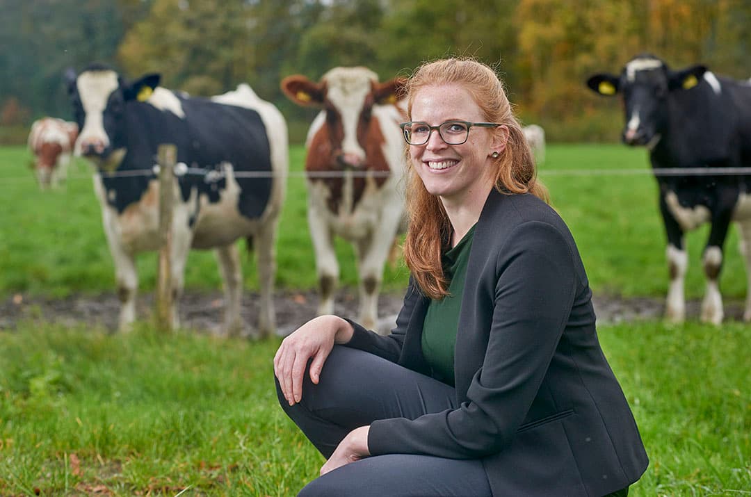 Juriste Franca Damen staat de Stichting Stikstofclaim bij. - Foto: Van Assendelft Fotografie