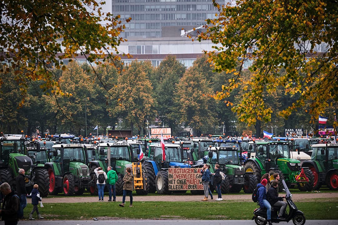 Eerder boerenprotest tegen het stikstofbeleid op 16 oktober 2019. - Foto: Roel Dijkstra