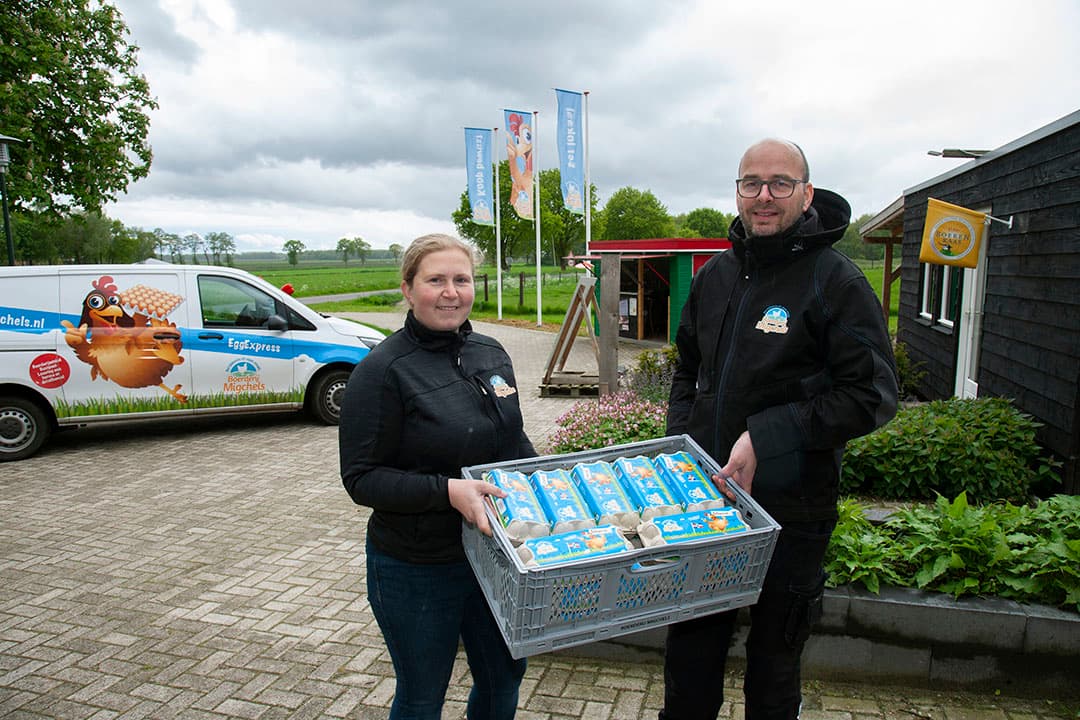Harry (46) en Suzanne (42) Migchels. - Foto's: Hans Banus