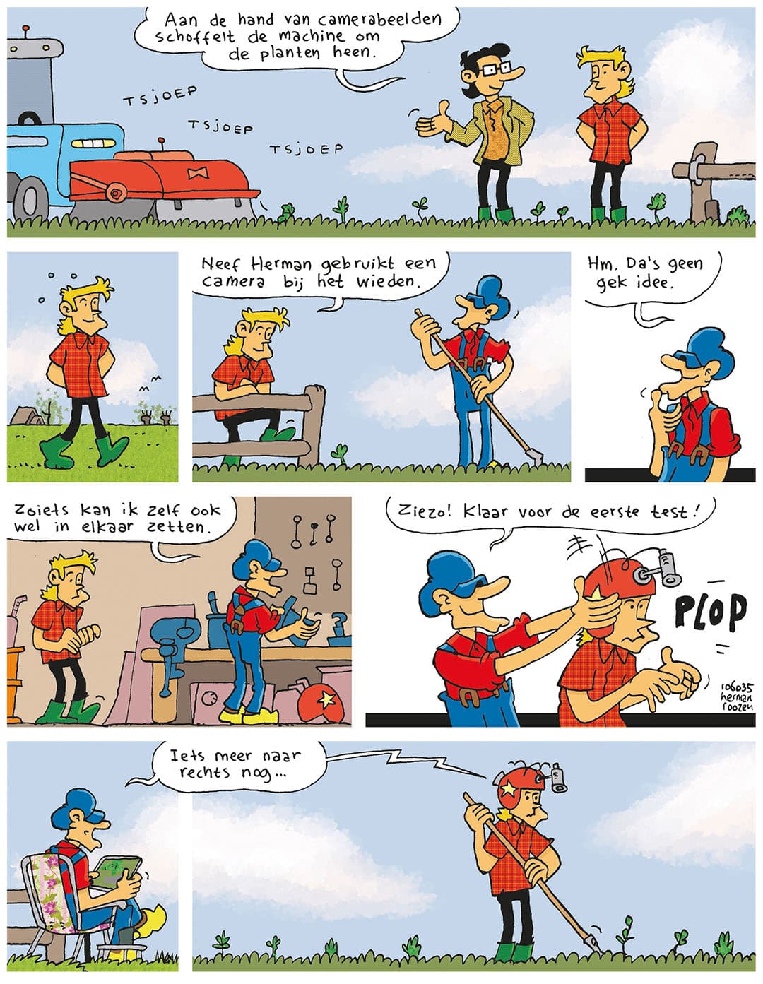 Tekst en tekeningen: Herman Roozen