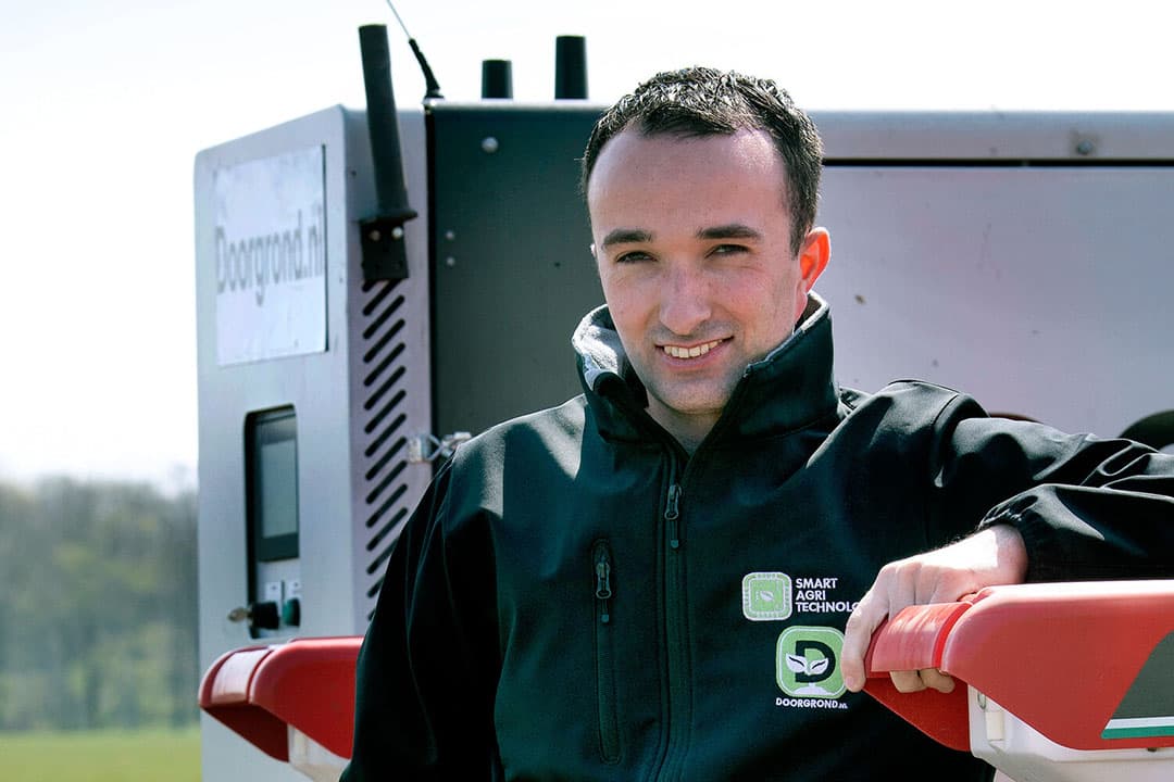 Jeroen Wolters (27): "Je moet die rol van de chauffeur ook niet overdrijven, die ziet ook niet alles." - Foto: Mark Pasveer