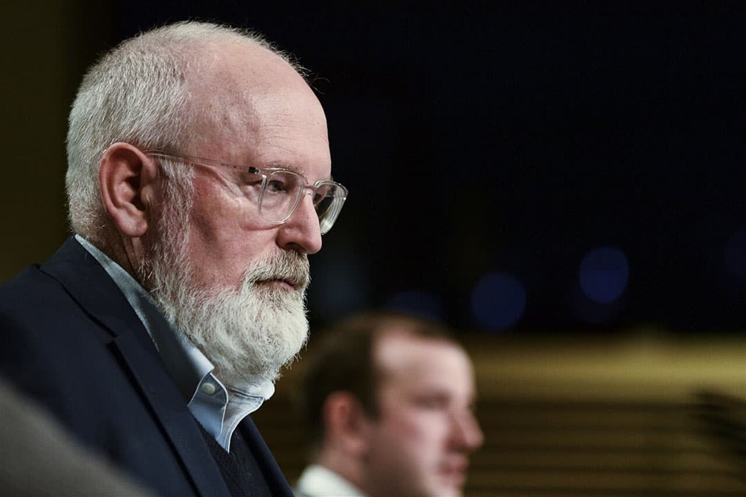 Eurocommissaris Frans Timmermans. - Foto: ANP