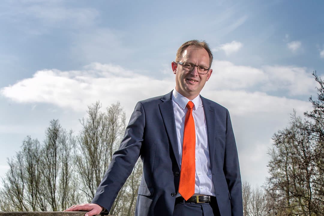 Bert-Jan Ruissen van de SGP. - Foto: Roel Dijkstra