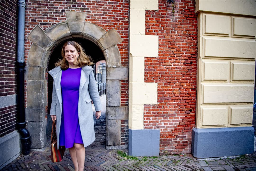 Demissionair minister van Landbouw, Carola Schouten op het Binnenhof in Den Haag. - Foto: ANP