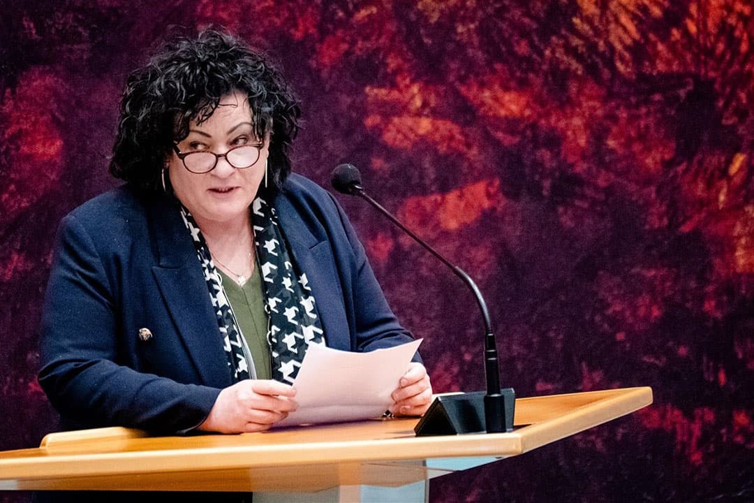 Caroline van der Plas van BBB in de Tweede Kamer. Foto: ANP