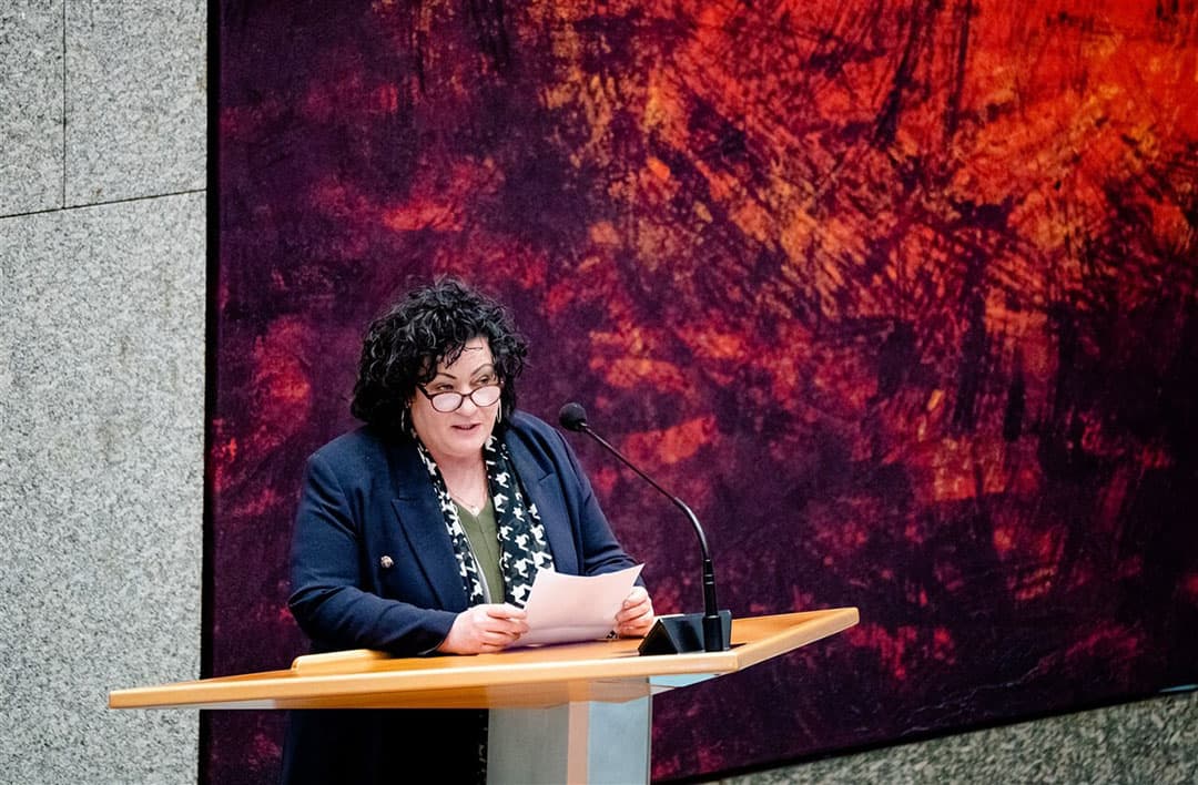 Caroline van der Plas in de Tweede Kamer. - Foto: ANP