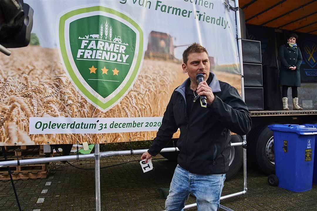 FDF-voorman Mark van den Oever presenteerde eind vorig jaar het plan Farmer Friendly. - Foto: ANP