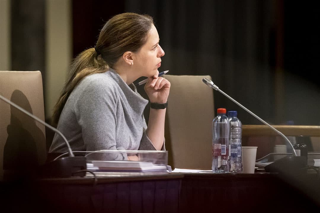 Carola Schouten, demissionair minister van Landbouw, Natuur en Voedselkwaliteit, vindt dat banken meer geld moeten steken in duurzame bedrijfsmodellen in de land- en tuinbouw. - Foto: ANP