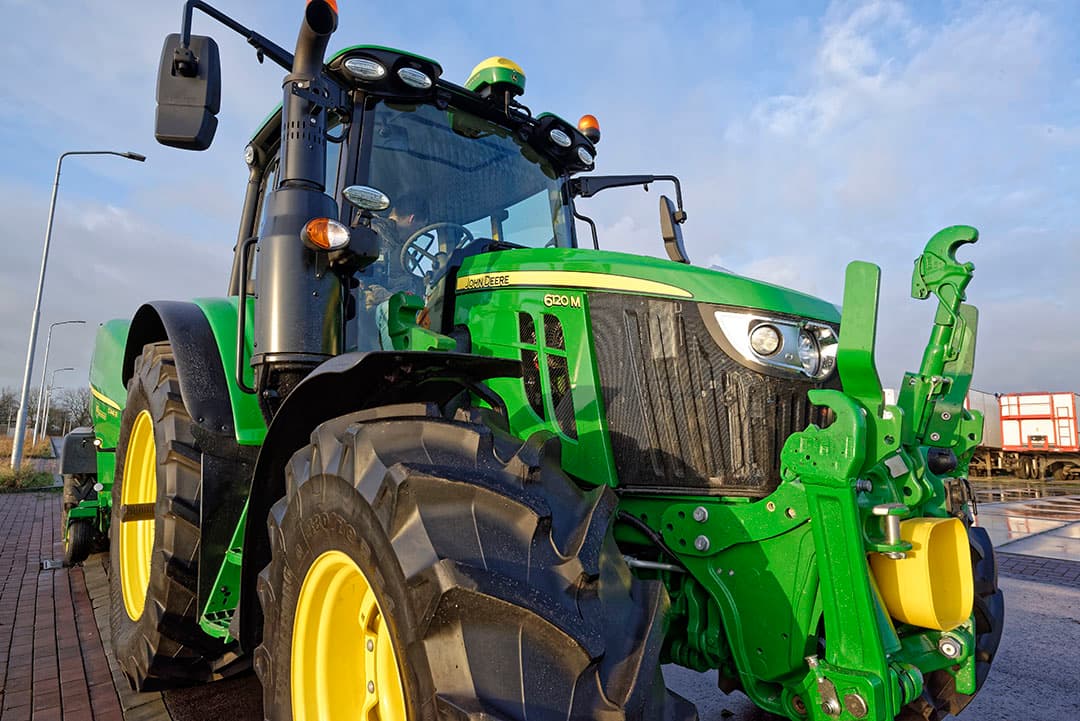 John Deere introduceerde in 2020 de 6120M. - Foto: Lex Salverda