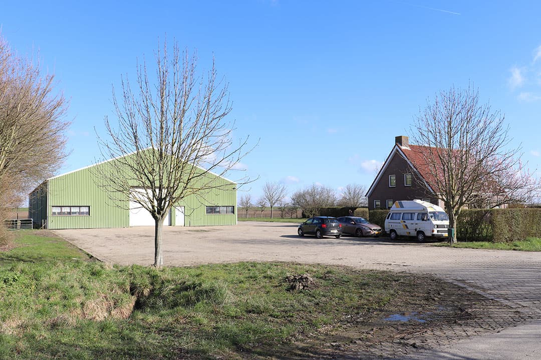 Het akkerbouwbedrijf. - Foto: René Stevens