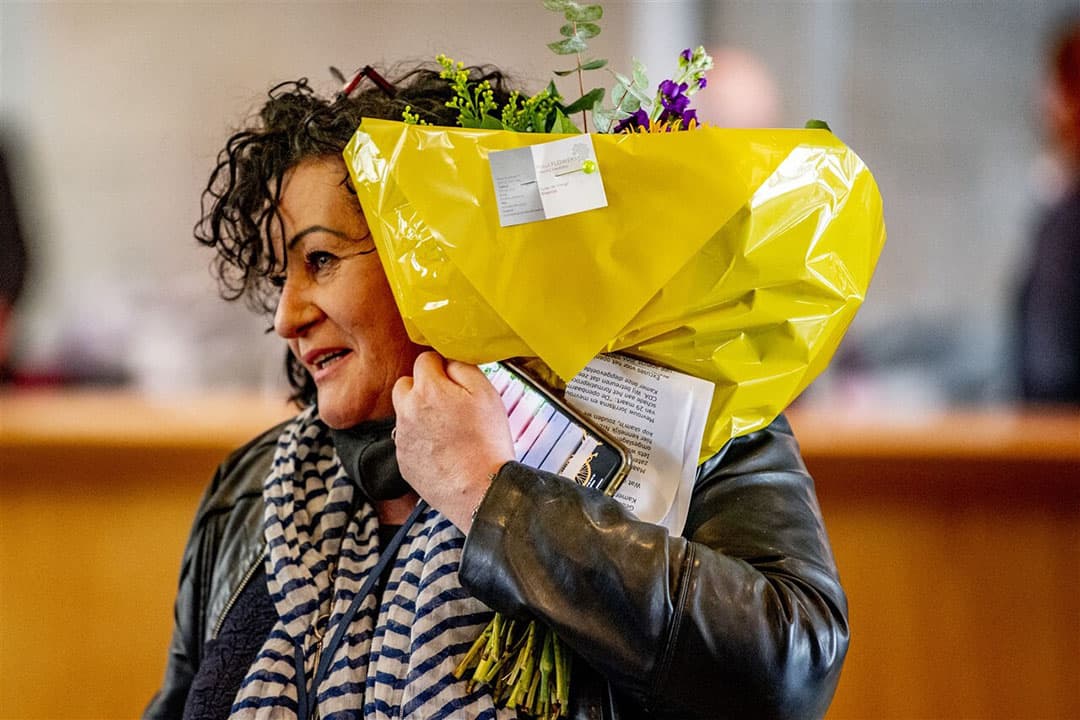 Caroline van der Plasvan de BoerBurgerBeweging na de beëdiging in de Tweede Kamer. - Foto: ANP