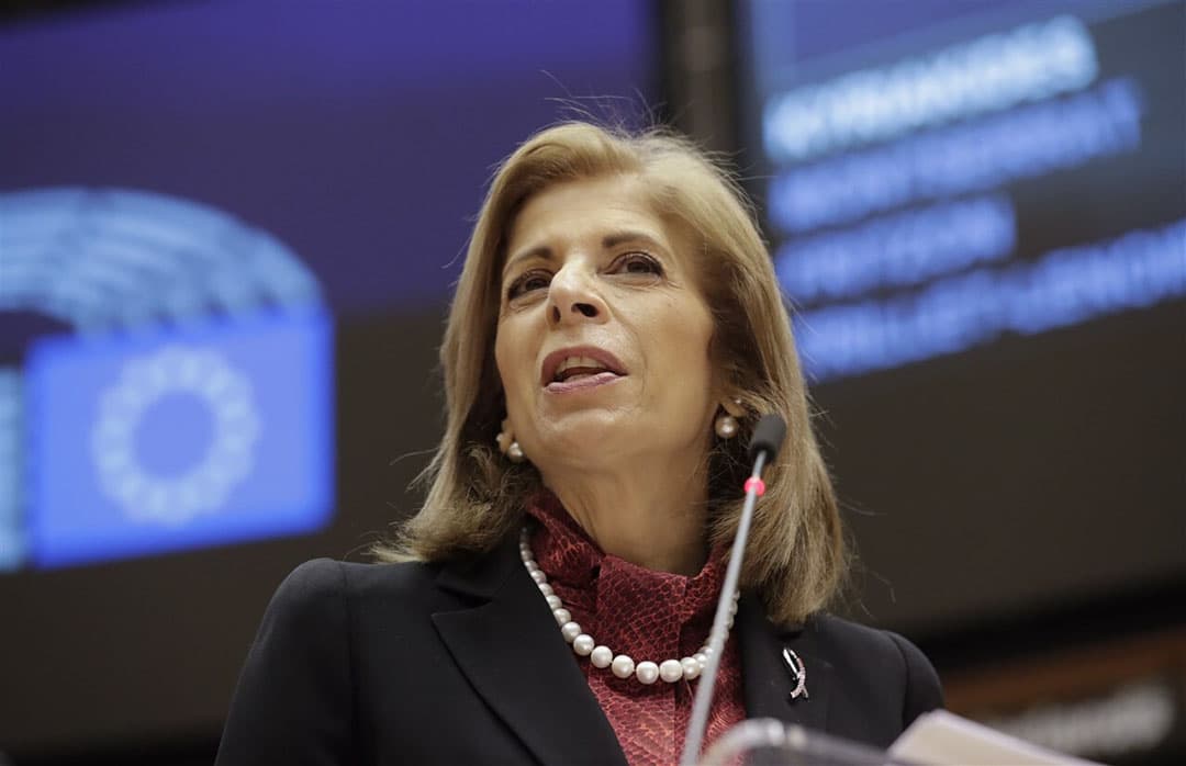 Europees Commissaris Stella Kyriakides. Foto: ANP