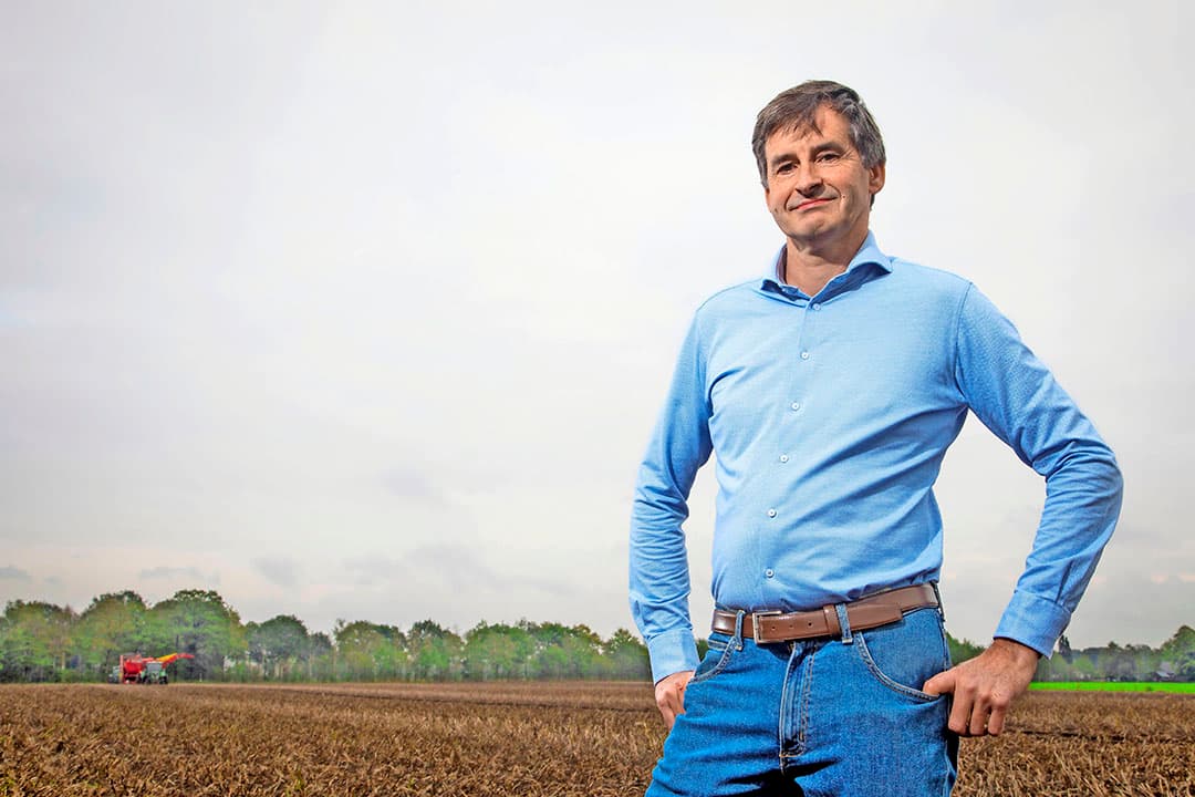Jaap van Wenum (50) is sinds februari 2016 voorzitter van de vakgroep Akkerbouw van LTO. - Foto: Koos Groenewold