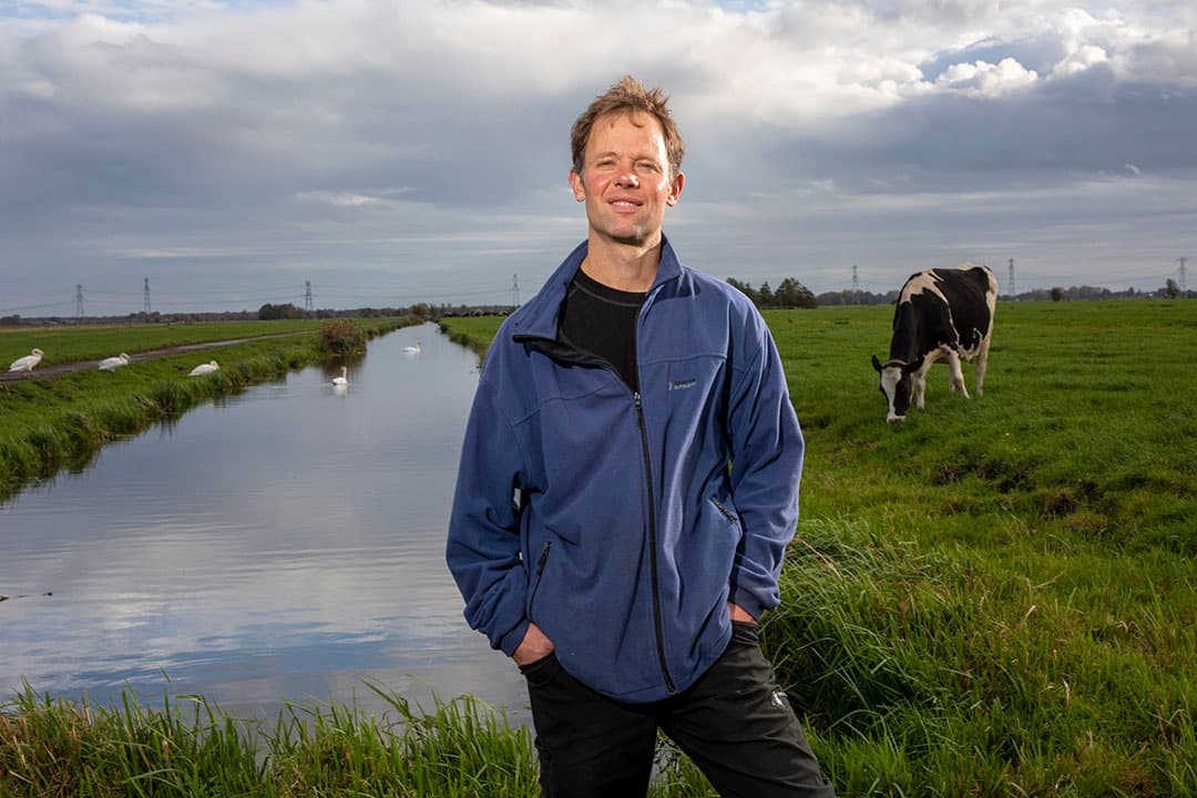 Mart-Jan Verkaik:  Aan ons de taak om natuurdoelen te realiseren met behulp van boeren.  Foto: Roel Dijkstra