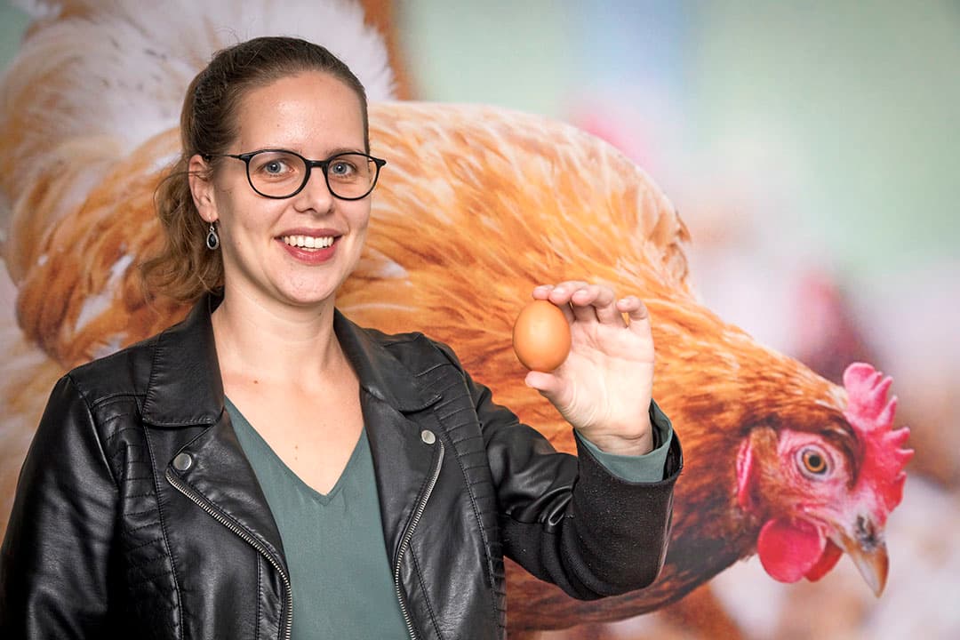 Anne-Jo Smits is als projectmedewerker bij het Poultry Expertise Centre nauw betrokken bij de organisatie van de Wereldeidag.