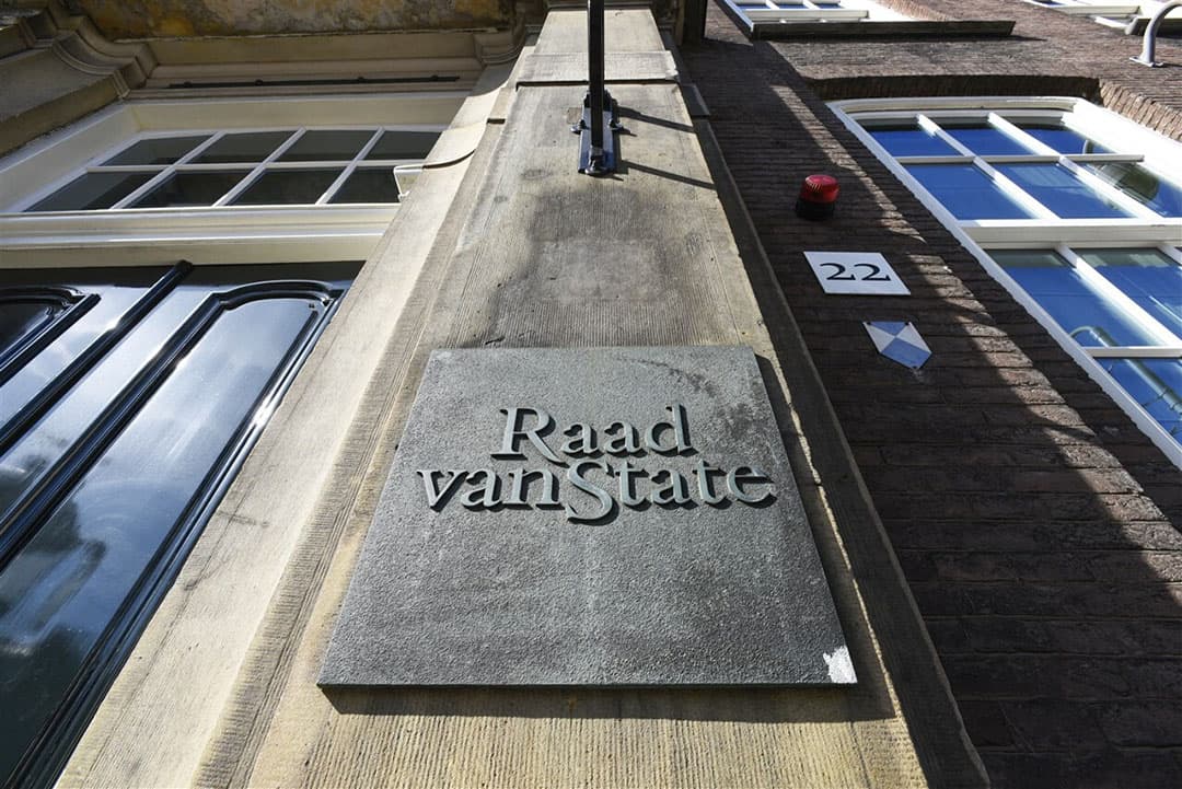 Raad van State in Den Haag. De Raad van State is onafhankelijk adviseur van de regering over wetgeving en bestuur en hoogste algemene bestuursrechter van het land. - Foto: Peter Hilz / HH