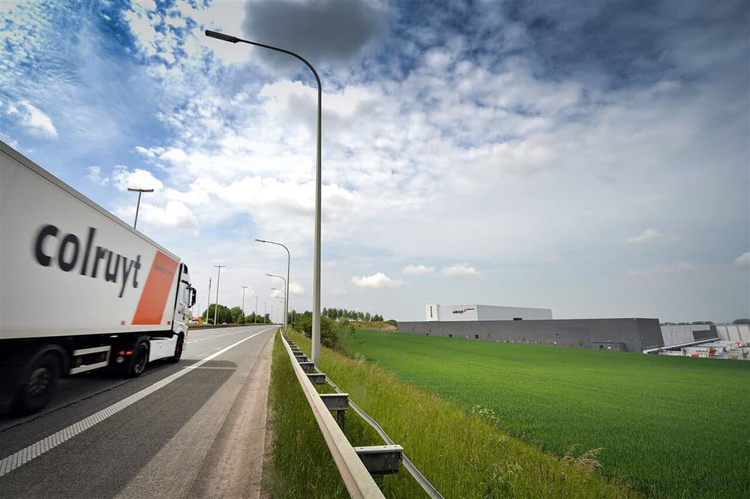 Colruyt wil eigen grond inzetten voor de bevoorrading van zijn eigen winkels. - Foto: ANP/Belga Photo