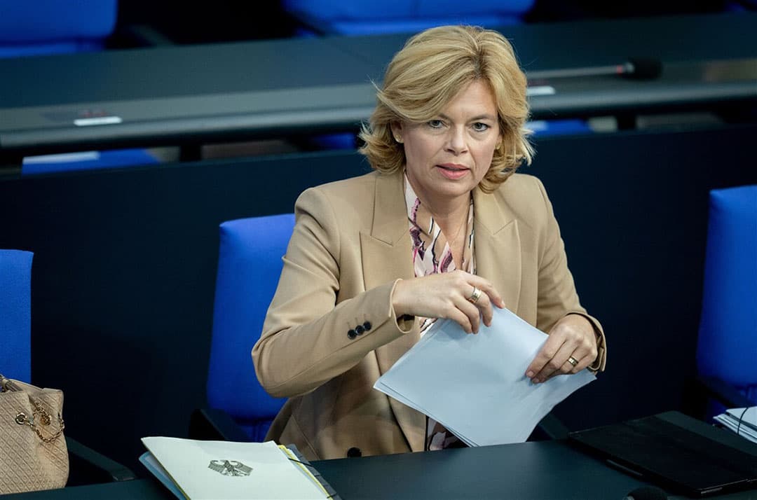 De Duitse minister van landbouw Julia Klöckner. - Foto: ANP
