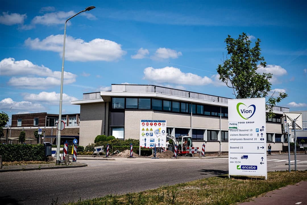 Exterieur van vleesverwerker Vion in Boxtel. Foto: ANP