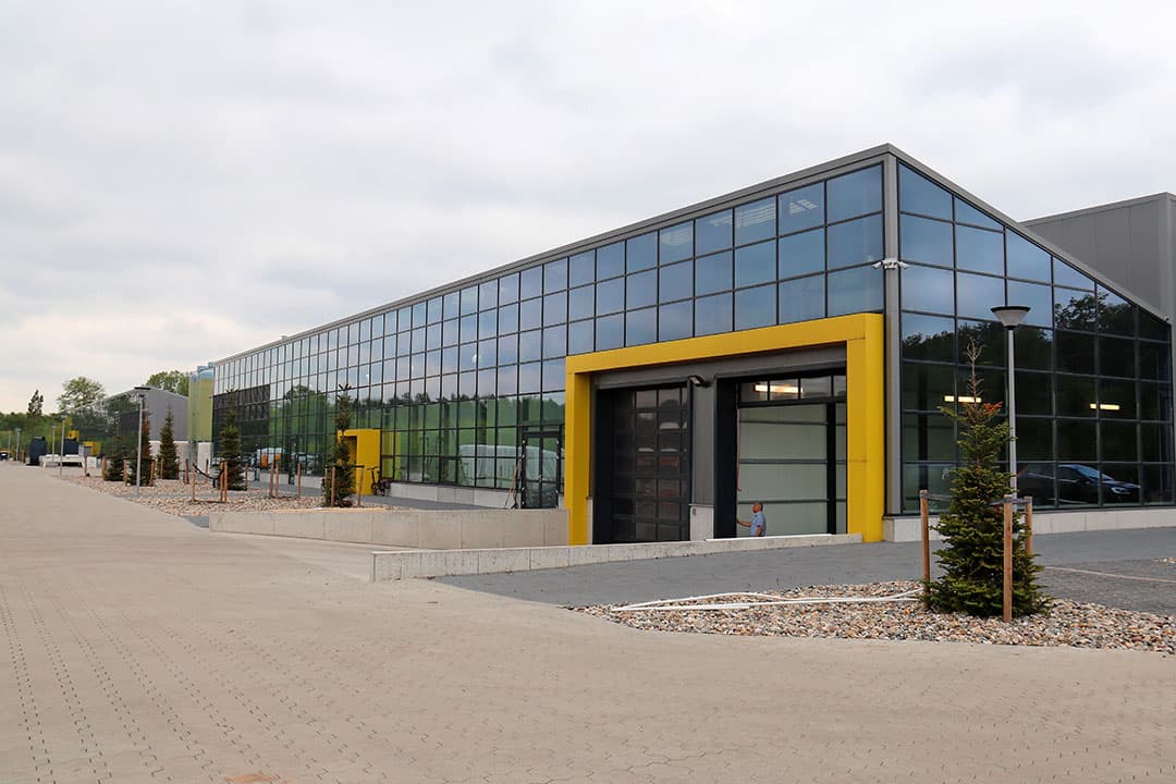 Optibrut in Nordhorn, gebouwd in 2017, is een van de modernste broederijen in West-Europa. Foto: Hans Bijleveld