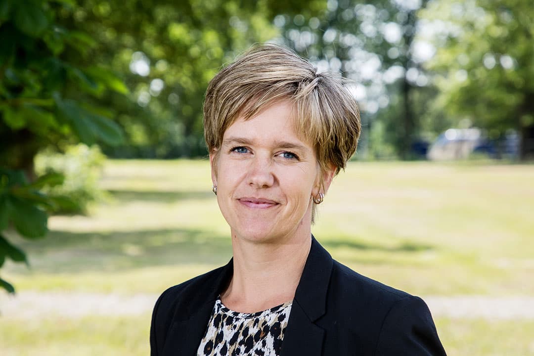 POV-voorzitter Linda Janssen. - Foto: Herbert Wiggerman