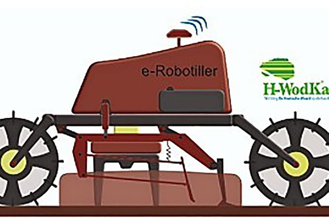 Artist impression van de Robotiller.
