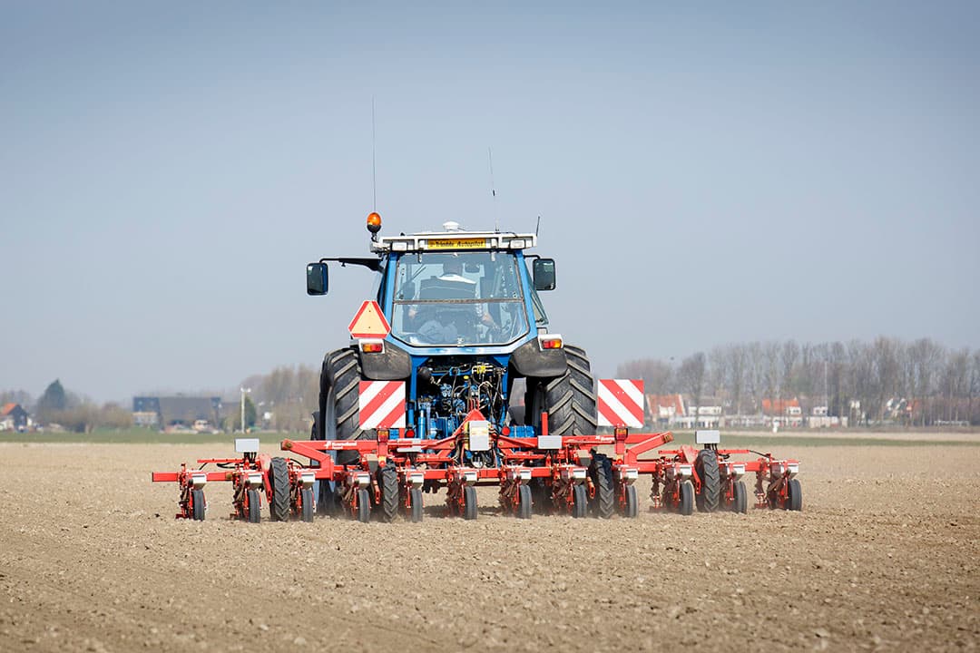 Bieten zaaien. - Foto: Roel Dijkstra