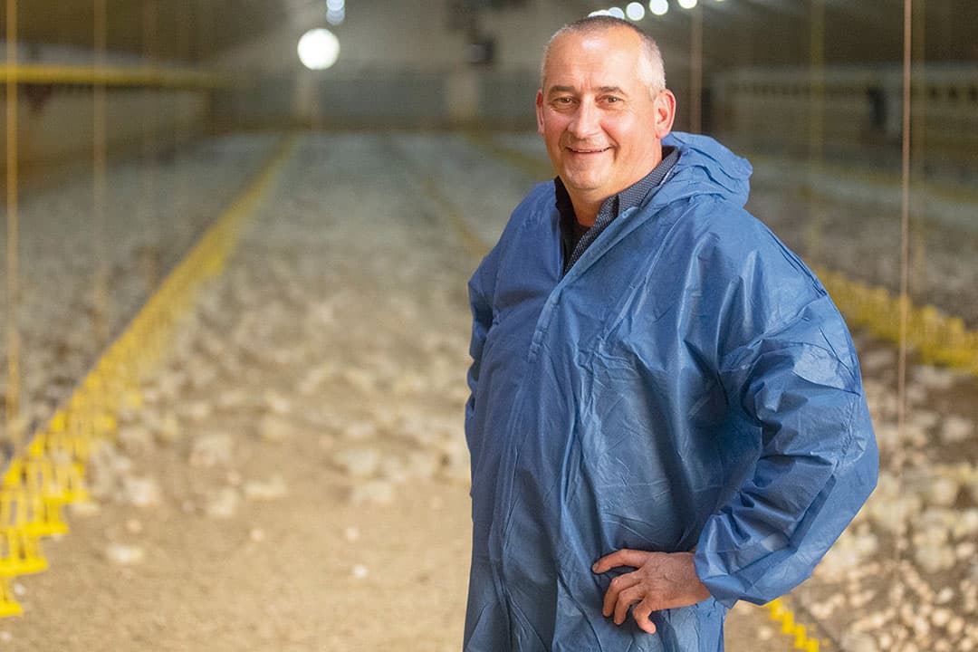 Dierenarts Geert Van den Abeele. - Foto: Elanco