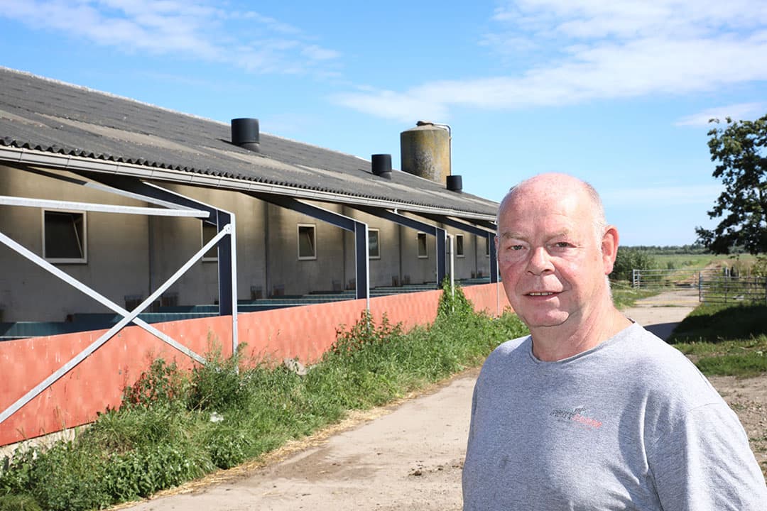 Willy Vos runt in Altforst (Gld.) het biologische bedrijf Foxy Farm met 148 zeugen en 500 vleesvarkens.