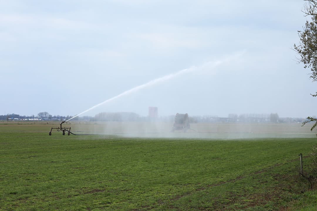 Een hectare grasland is voor gemiddeld ¬  57.700 verkocht. Foto: Henk Riswick