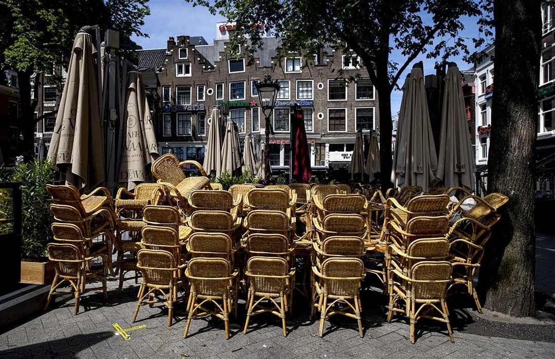 De horeca kreeg grote klappen door de coronacrisis. - Foto: ANP