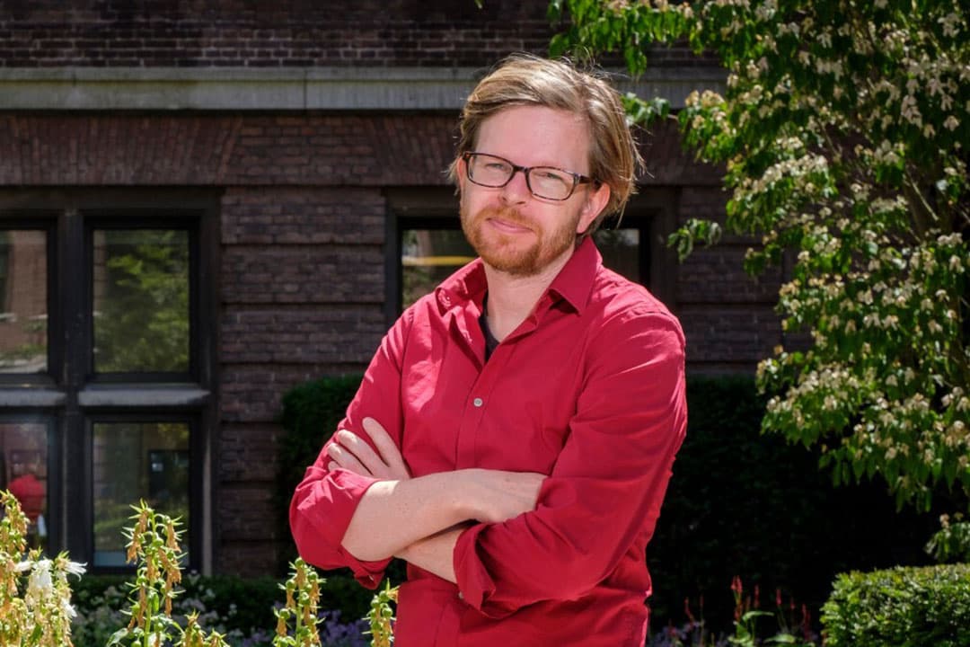 Onderzoeker Martijn Vink van het PBL is hoofdauteur van het PBL-advies over voermaatregelen. - Foto: Fred Libochant