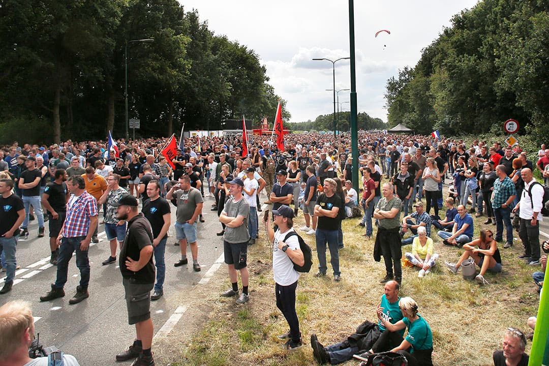 Boerenprotestactie woensdag 22 juli 2020. Foto: Ton Kastermans Fotografie