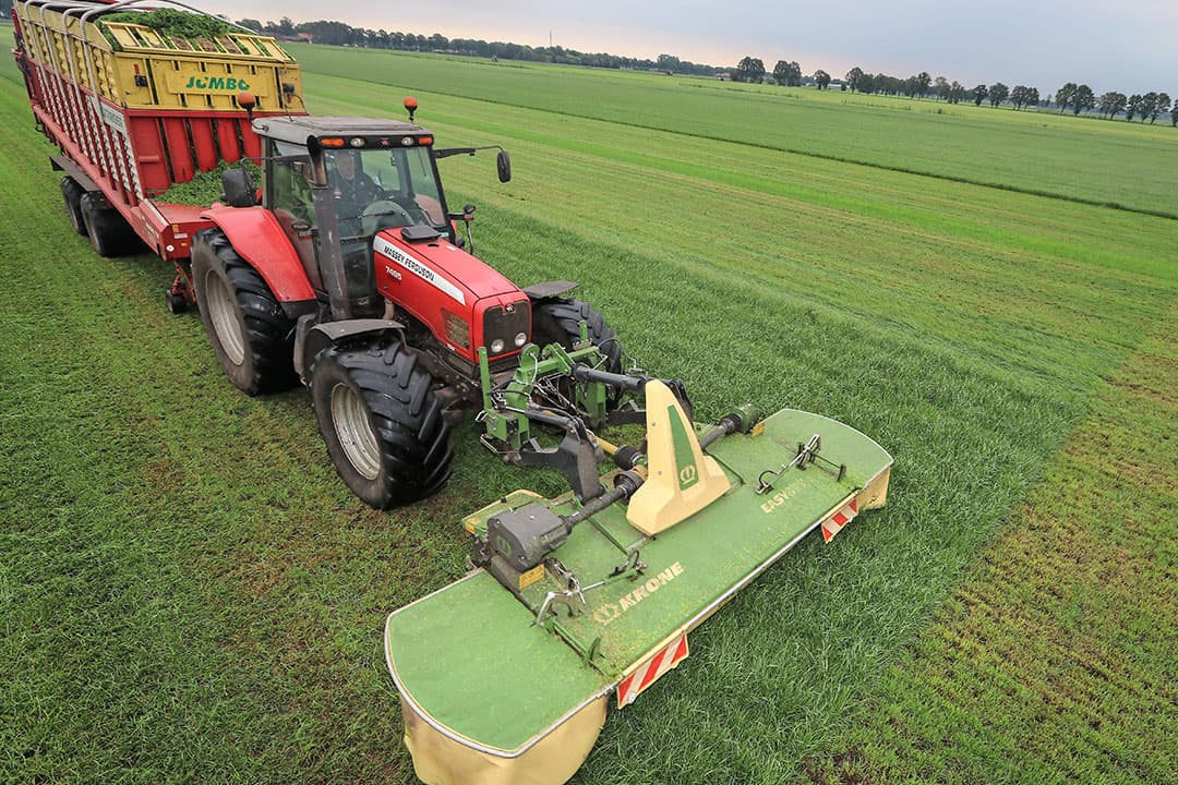 Krone EasyCut F 400 CV Fold. - Foto: Matthijs Verhagen