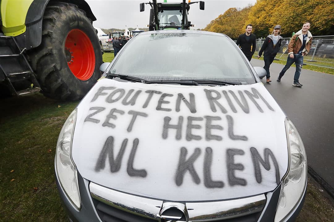 Foto: ANP (archieffoto boerenprotest oktober 2019)