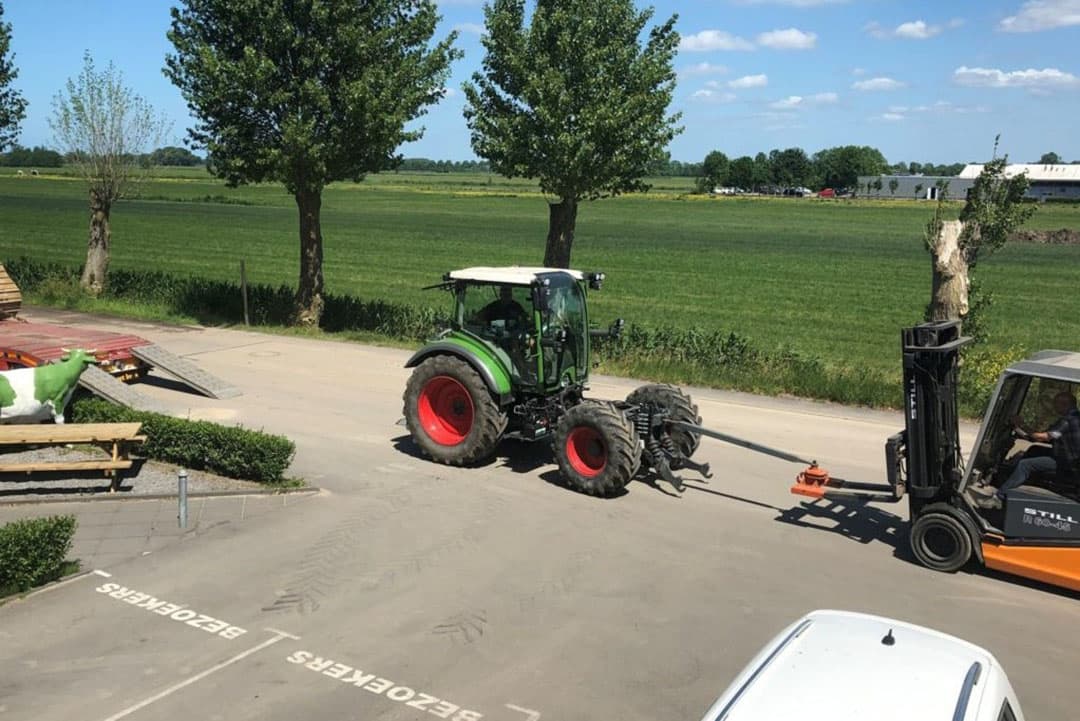 Dealer bouwt Fendt om tot 100% elektrische trekker