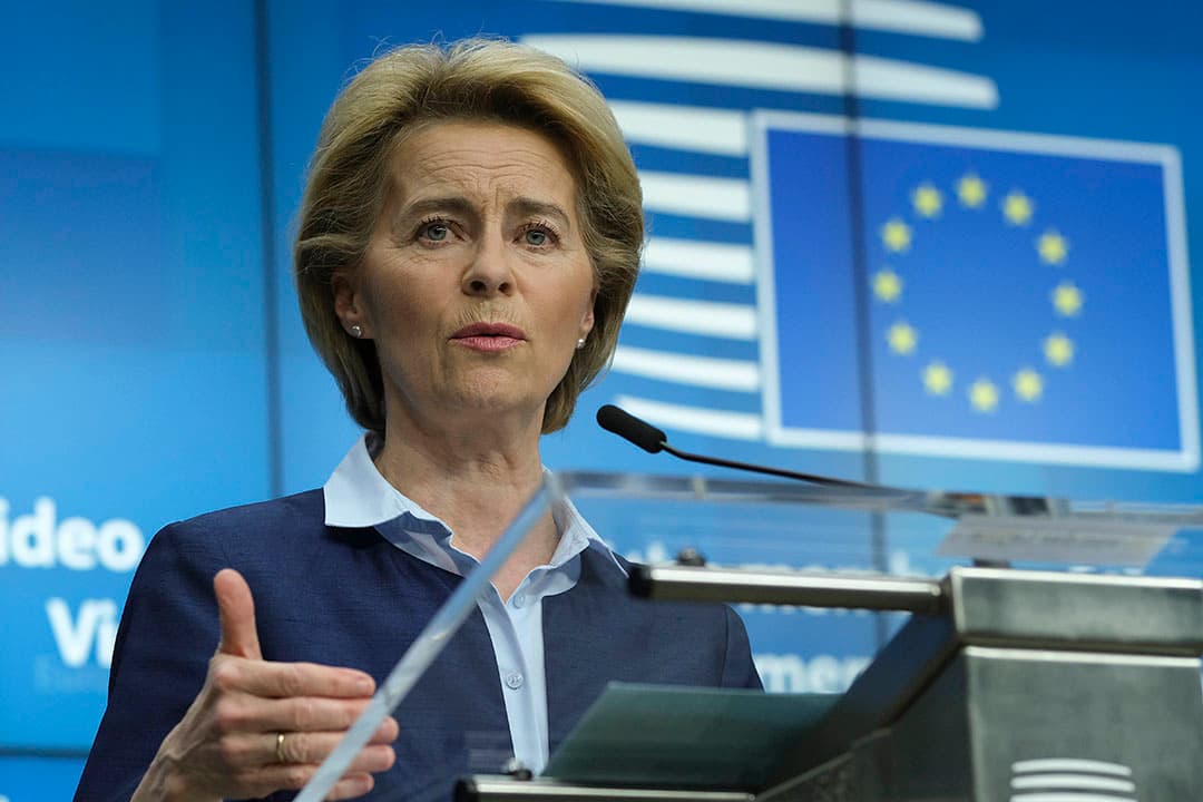 Voorzitter van de Europese Commissie Ursula von der Leyen. - Foto: ANP