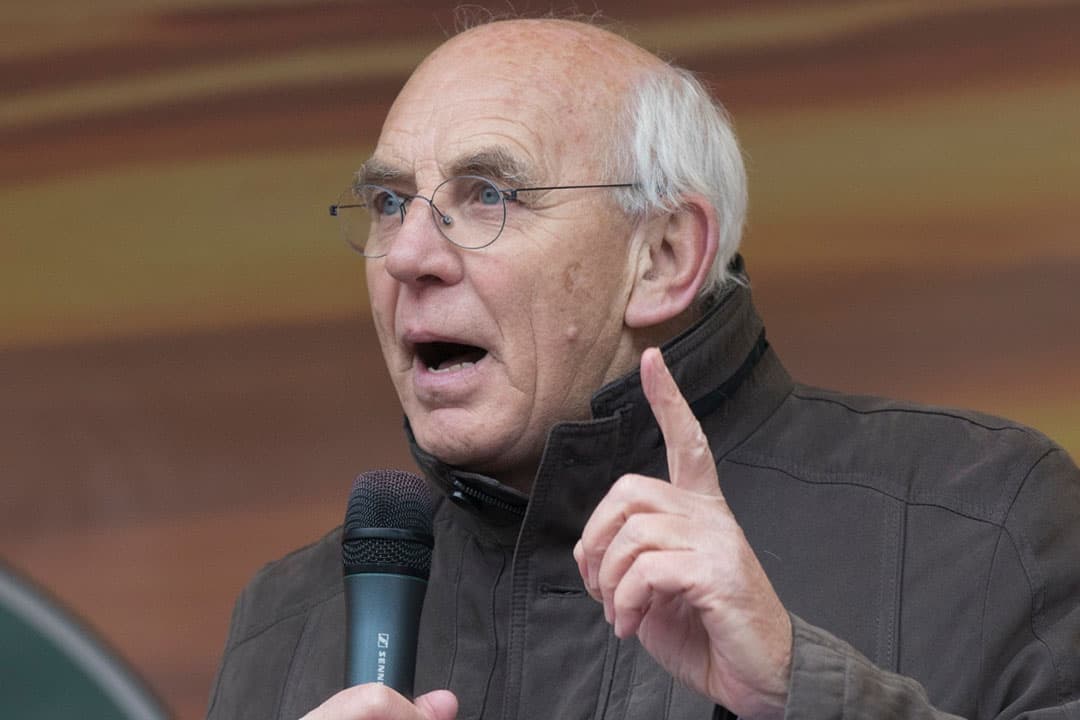 Aalt Dijkhuizen, voorzitter van het Landbouw Collectief. - Foto: Koos Groenewold